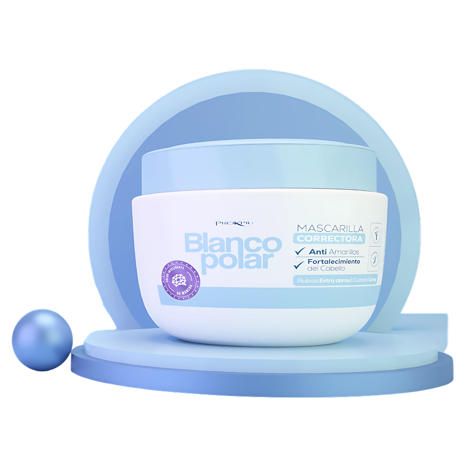 Blanco Polar Mascarilla Correctora Prokpil