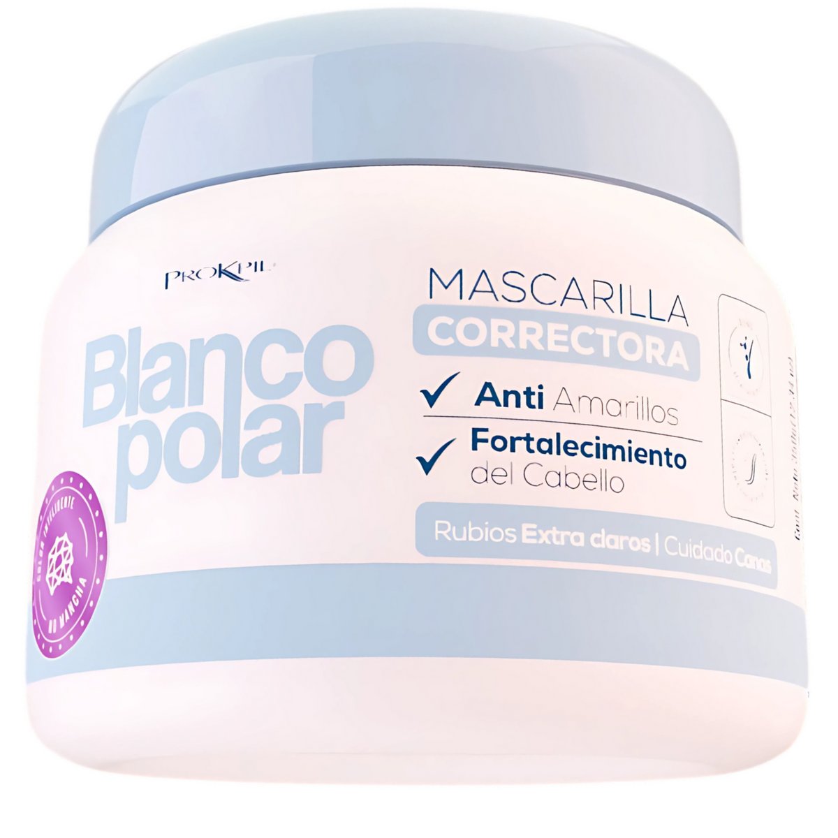 Blanco Polar Mascarilla Correctora Prokpil